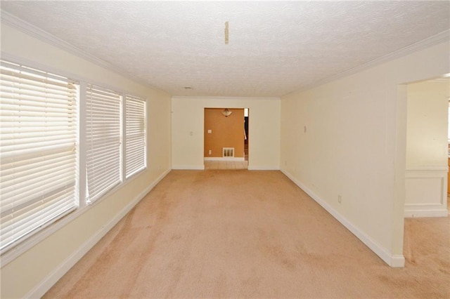 4161 Windermere Dr, Lithonia, GA 30038 - unfurnished room featuring visible vents, light colored carpet, and a textured ceiling