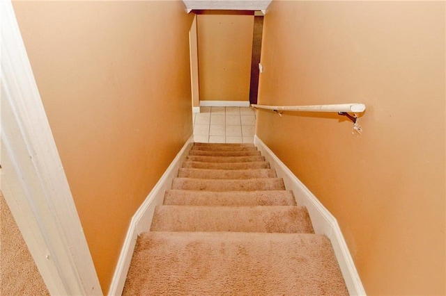 4161 Windermere Dr, Lithonia, GA 30038 - stairs with baseboards