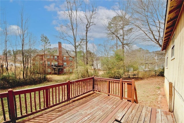 4161 Windermere Dr, Lithonia, GA 30038 - view of wooden terrace