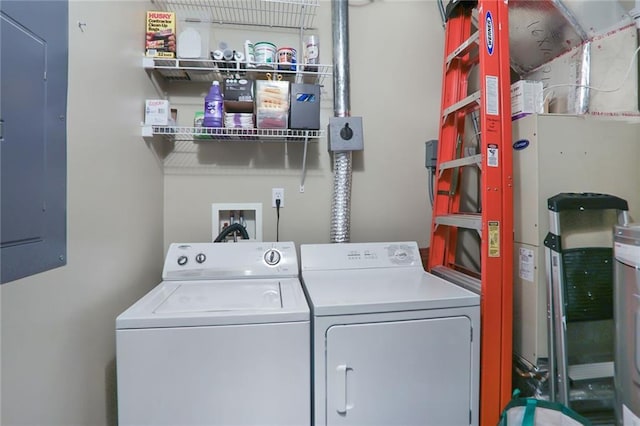 845 Spring St NW Unit 129, Atlanta, GA 30308 - washroom featuring washer and dryer and electric panel