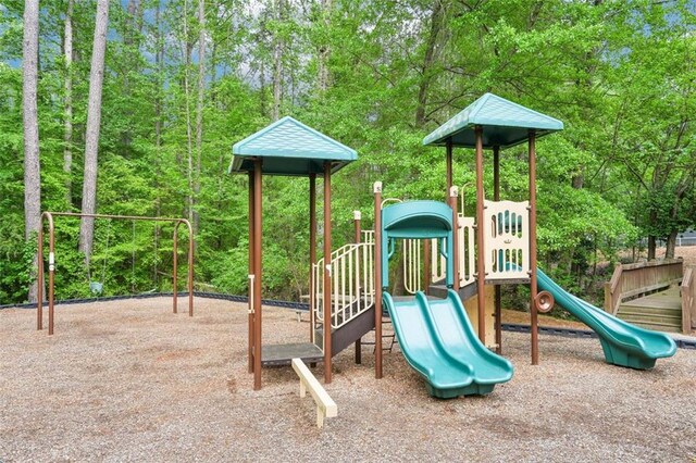 view of communal playground