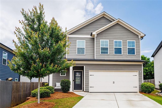 382 Winston Cir, Canton, GA 30114 - view of front facade featuring an attached garage and driveway