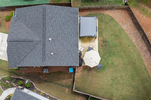 382 Winston Cir, Canton, GA 30114 - view from above of property