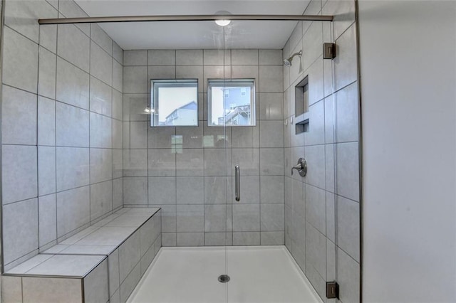 6867 Kate Ln, Flowery Branch, GA 30542 - full bathroom with a shower stall
