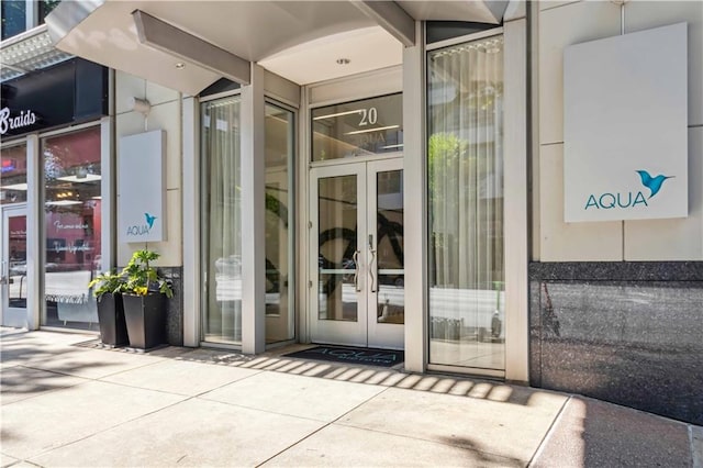 20 10th St NW Unit 704, Atlanta, GA 30309 - view of exterior entry with french doors