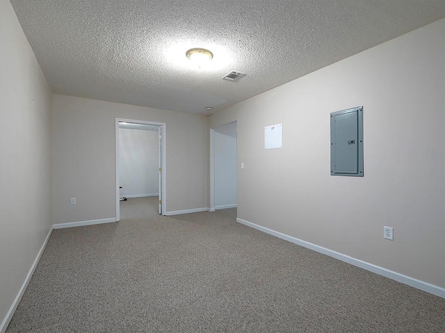 5 Glenn Eagles Vw, Hiram, GA 30141 - empty room with electric panel, a textured ceiling, and carpet flooring