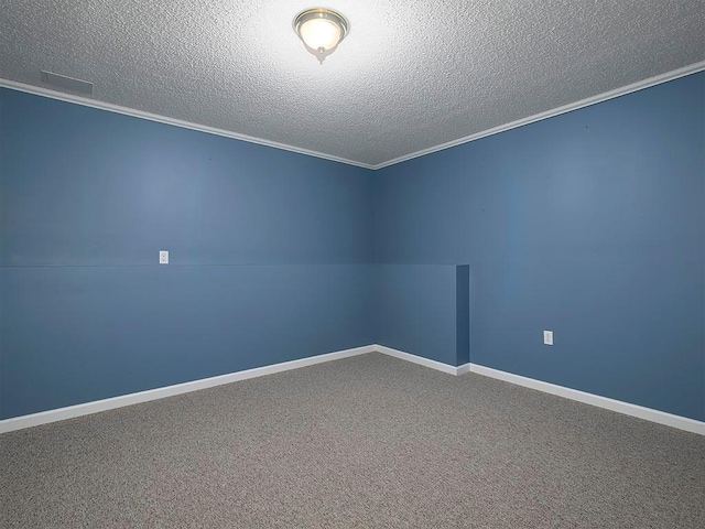 5 Glenn Eagles Vw, Hiram, GA 30141 - empty room featuring a textured ceiling, crown molding, and carpet floors