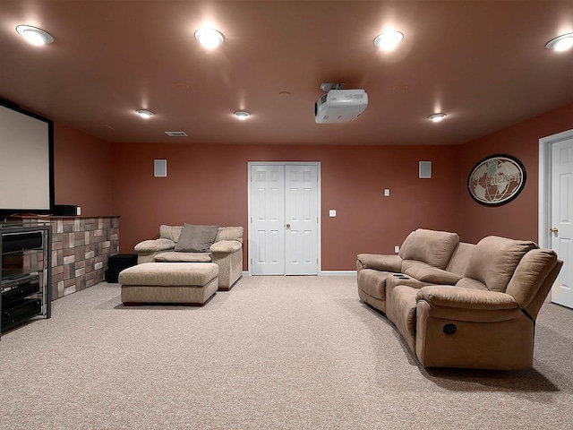 5 Glenn Eagles Vw, Hiram, GA 30141 - cinema room featuring carpet and recessed lighting