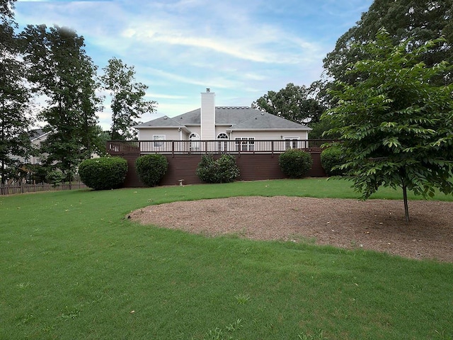5 Glenn Eagles Vw, Hiram, GA 30141 - view of yard featuring a wooden deck