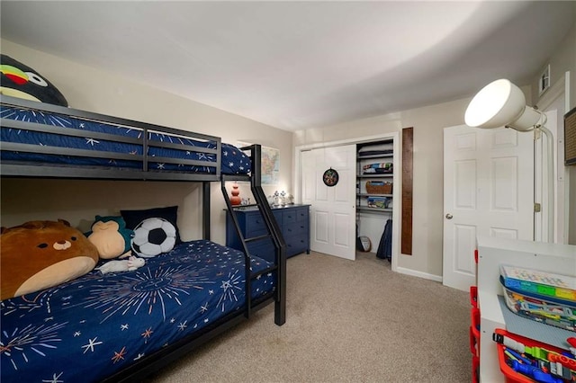 1445 Monroe Dr NE Unit C13, Atlanta, GA 30324 - carpeted bedroom with a closet