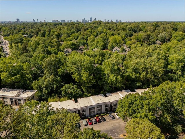1445 Monroe Dr NE Unit C13, Atlanta, GA 30324 - aerial view of a heavily wooded area