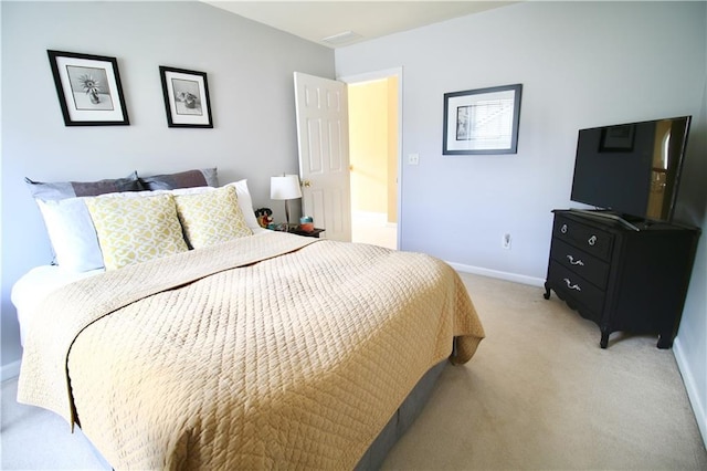 318 Ivy Manor Dr NW, Marietta, GA 30064 - bedroom featuring light carpet and baseboards
