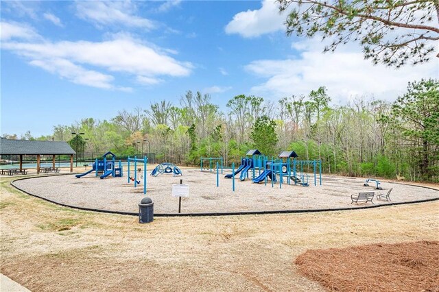 view of communal playground