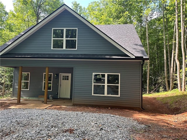 55 Noah Mountain Rd, Dahlonega, GA 30533 - bungalow-style home featuring a shingled roof and a porch