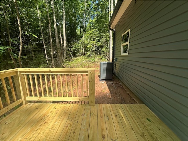 55 Noah Mountain Rd, Dahlonega, GA 30533 - deck featuring central AC