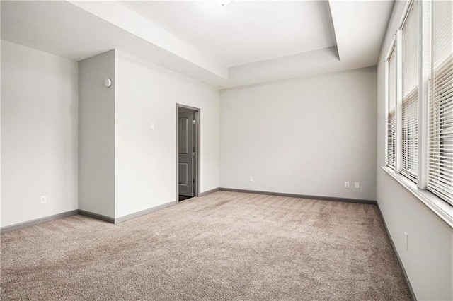 876 Ivydale Ln Unit 63, Lawrenceville, GA 30045 - carpeted spare room featuring baseboards and a tray ceiling