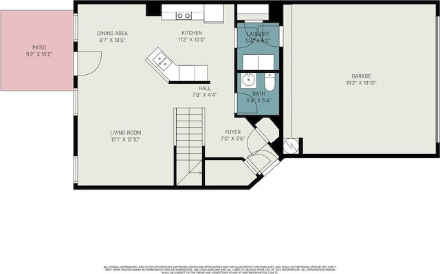 876 Ivydale Ln Unit 63, Lawrenceville, GA 30045 - floor plan / room layout