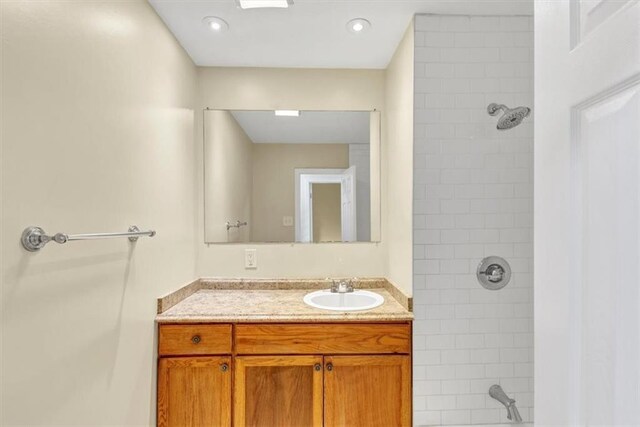 9258 Westview Dr SW, Covington, GA 30014 - full bath with shower / bathing tub combination and vanity