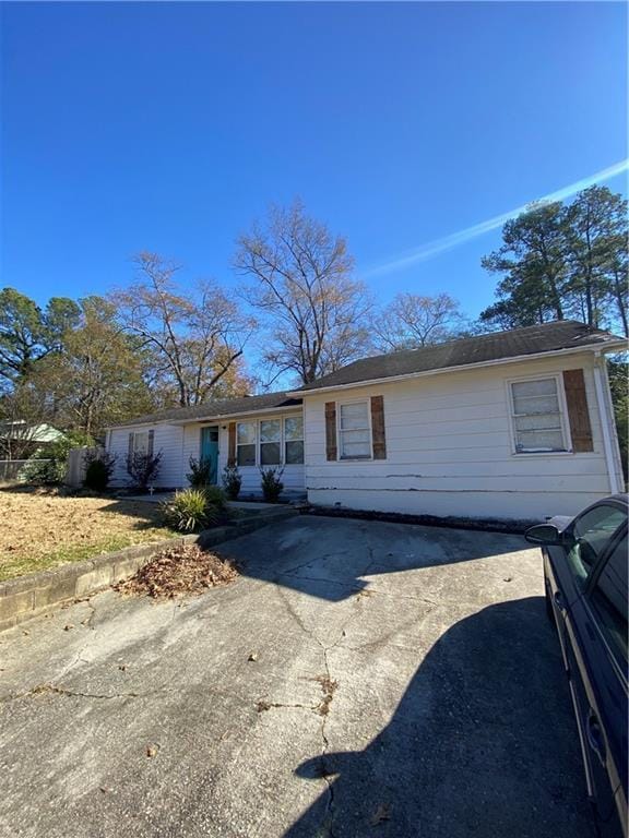 3734 Travis Blvd, Macon, GA 31206 - view of ranch-style house