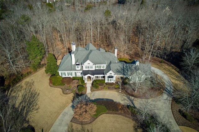 view of front facade with french doors