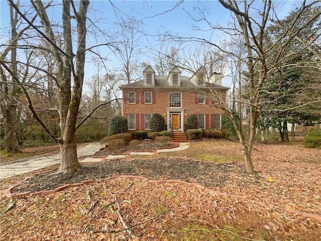 view of colonial house