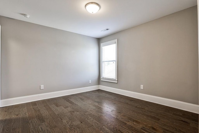 11760 Stratham Dr, Alpharetta, GA 30009 - unfurnished room with dark wood-type flooring and baseboards