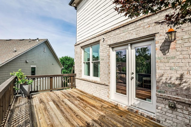 11760 Stratham Dr, Alpharetta, GA 30009 - deck featuring french doors