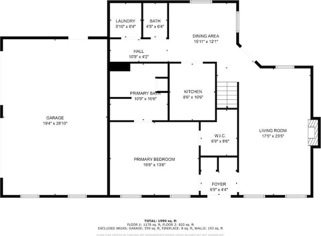 1406 Windy Ridge Ct SE, Conyers, GA 30013 - room layout