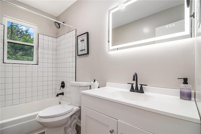 479 Charter Oak Dr SW, Atlanta, GA 30331 - full bath featuring toilet, vanity, and shower / washtub combination