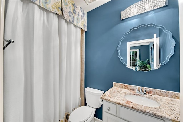 3663 Brookhaven Manor Xing NE, Atlanta, GA 30319 - full bath with toilet, vanity, and a shower with curtain