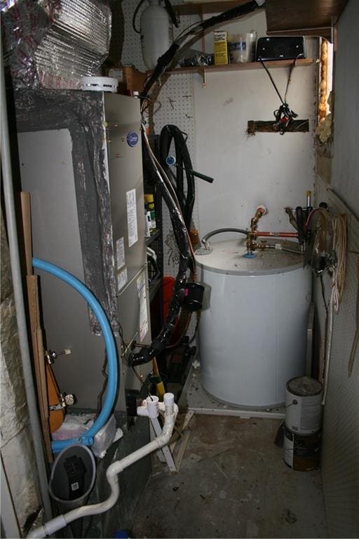 utilities with gas water heater