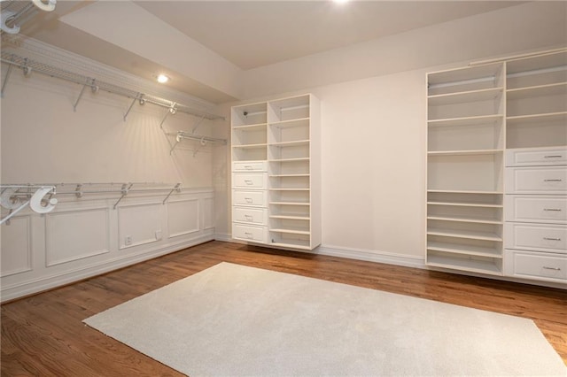 4252 Tall Hickory Trl, Gainesville, GA 30506 - walk in closet featuring wood finished floors