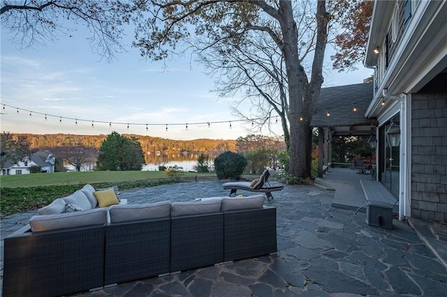 4252 Tall Hickory Trl, Gainesville, GA 30506 - view of patio / terrace with an outdoor living space