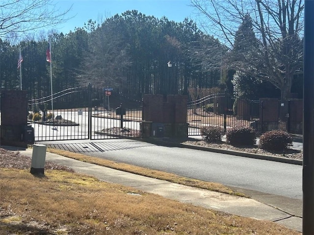 3311 Lindenridge Dr, Buford, GA 30519 - view of gate with fence