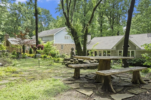7265 Hunters Branch Dr, Sandy Springs, GA 30328 - view of yard