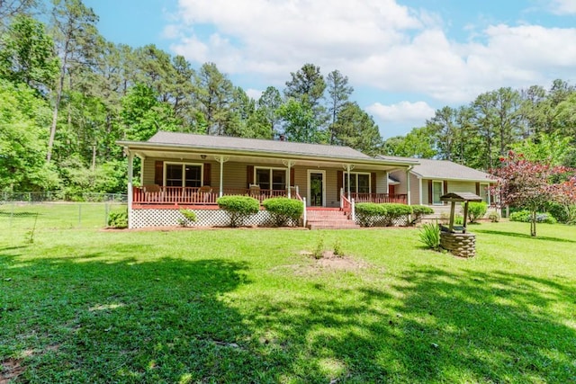 750 Jett Roberts Rd, Jefferson, GA 30549 - view of front facade featuring covered porch