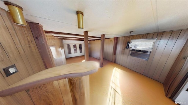 85 Lang Cir, Covington, GA 30014 - hall with wood walls