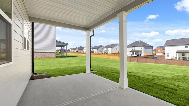 1149 Blue Juniper Cir, Loganville, GA 30052 - view of patio featuring a residential view