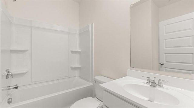 1149 Blue Juniper Cir, Loganville, GA 30052 - full bathroom featuring toilet, vanity, and shower / tub combination