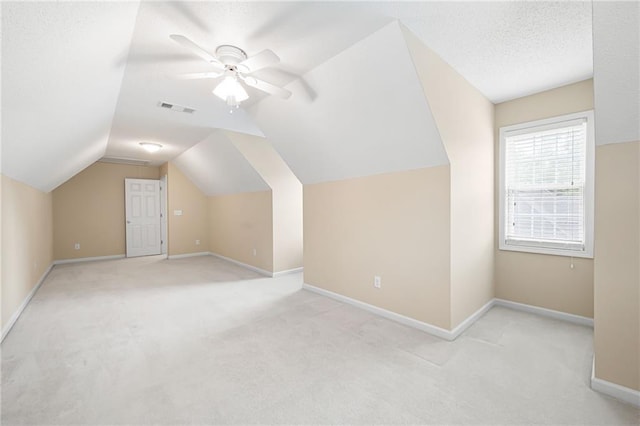 223 Oak Grove Dr, Dallas, GA 30157 - bonus room featuring carpet flooring, vaulted ceiling, ceiling fan, and baseboards