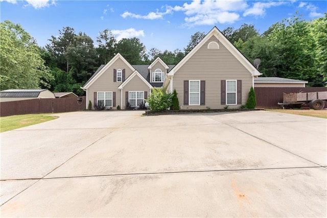 69 Maple Leaf Ct, Hoschton, GA 30548 - view of front of home featuring concrete driveway
