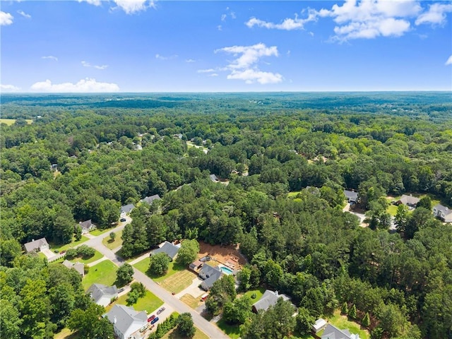 69 Maple Leaf Ct, Hoschton, GA 30548 - aerial view of a heavily wooded area