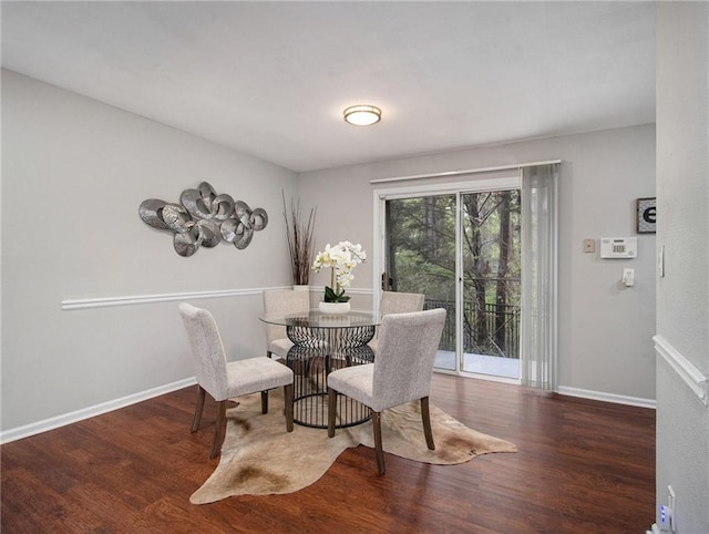 3149 Buford Hwy Unit 3, Brookhaven, GA 30329 - dining space featuring wood finished floors and baseboards