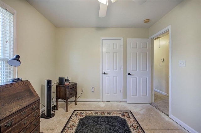 108 Arbor Hills Trl, Talking Rock, GA 30175 - interior space featuring ceiling fan and baseboards