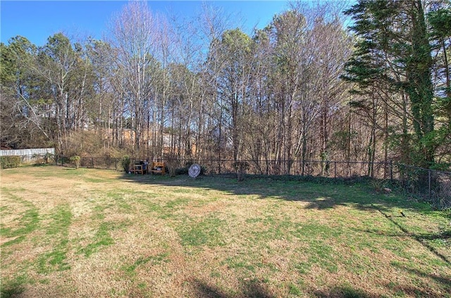 108 Arbor Hills Trl, Talking Rock, GA 30175 - view of yard with a fenced backyard