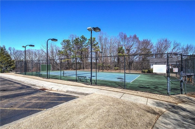 108 Arbor Hills Trl, Talking Rock, GA 30175 - view of sport court with fence