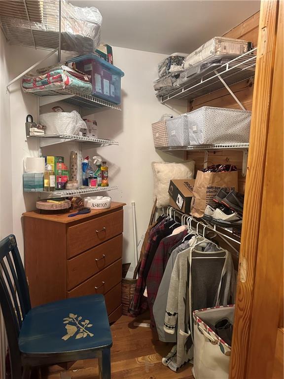 105 Ranch Mountain Ct, Dahlonega, GA 30533 - spacious closet featuring wood finished floors