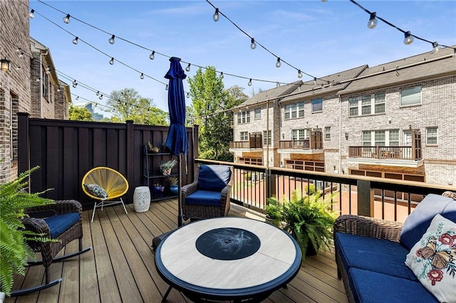1012 E Paces Chase, Atlanta, GA 30326 - view of deck