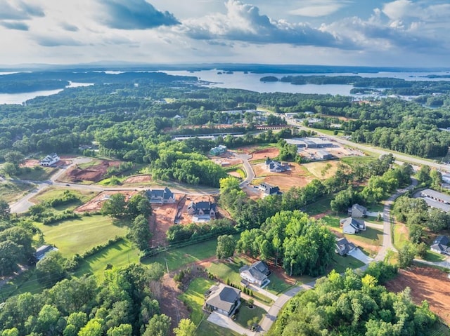 2980 Beards Rd, Buford, GA 30518 - aerial view of property and surrounding area with a nearby body of water and a heavily wooded area