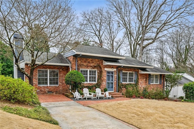 view of front of home featuring a patio area